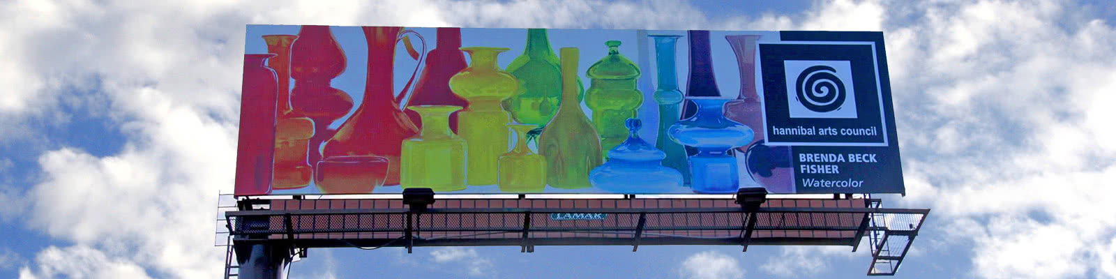 Art in the Open - billboard art program Hannibal